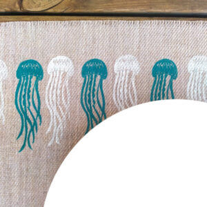 table placemat ocean style