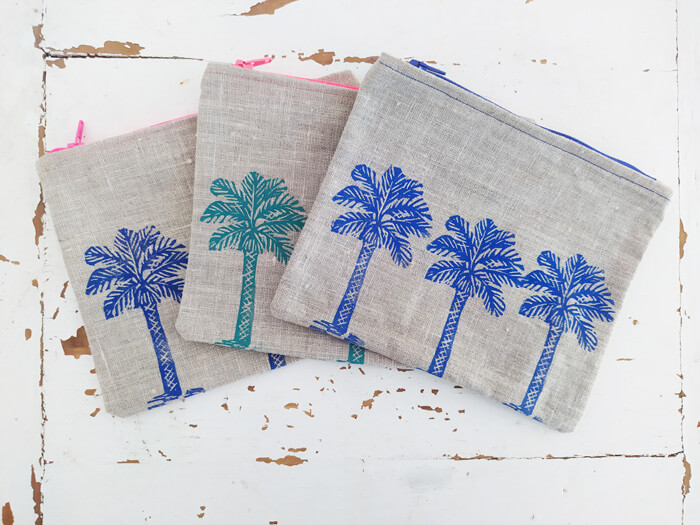 My Zip Pouch Palm Trees