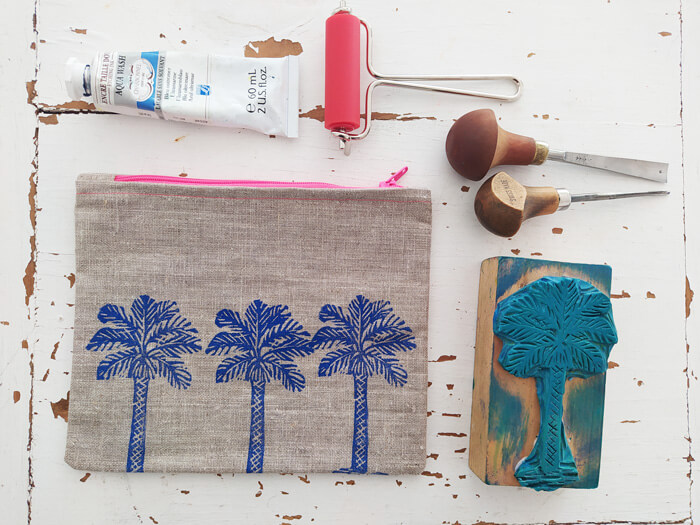 My Zip Pouch Palm Trees