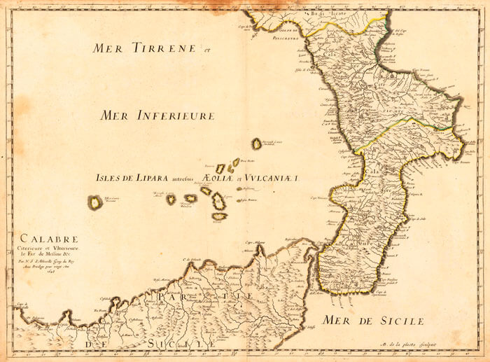 Aeolian-islands-old-map