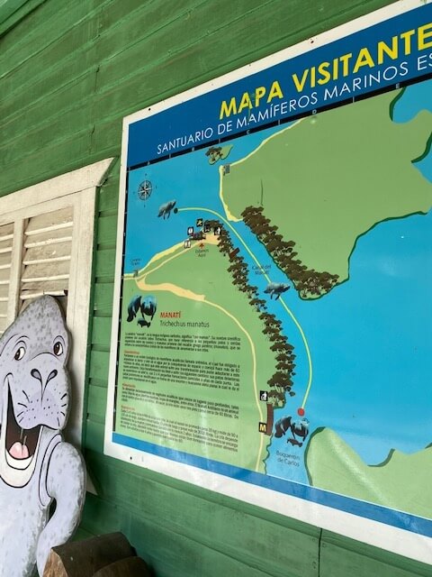 Manatee Map